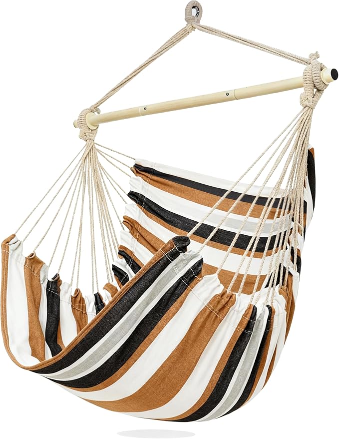 PNAEUT Hammock Chair Hanging Rope Swing by PNAEUT