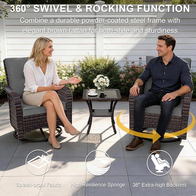 ALAULM Patio Furniture Set - Image 3
