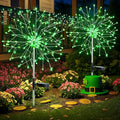 suddus St. Patrick's Day Decorations Solar Firework Lights by SUDDUS