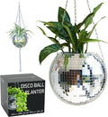SCANDINORDICA Disco Ball Planter – Value Package: Mirror Disco Planter by SCANDINORDICA
