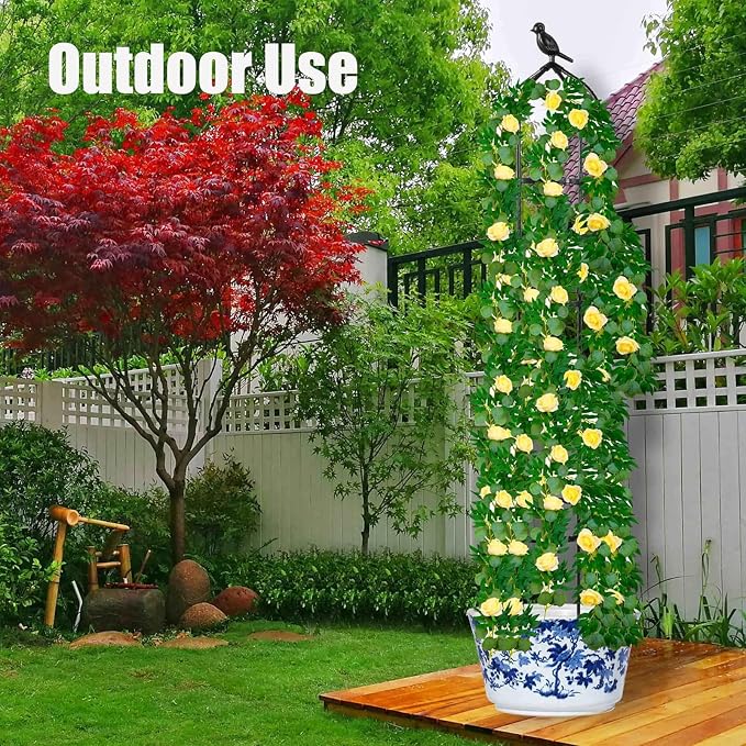 4-Pack 6FT Garden Obelisk Trellis - Image 6