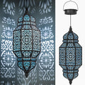 18 Inch High Large Hanging Solar Lights Outdoor Garden Decor, Decorative by twinkya
