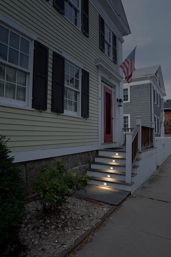 GKOLED Low Voltage Outdoor Step Lights 12V 3W Stair Lighting - Image 6