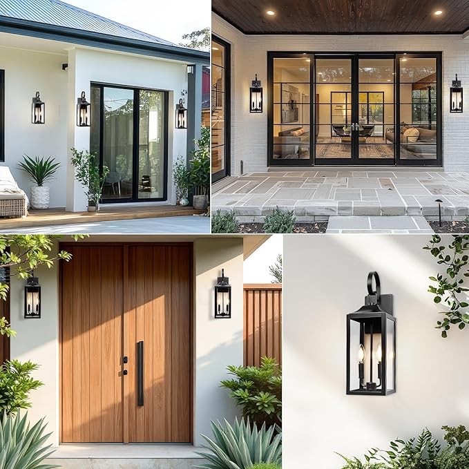 19" Large Outdoor Wall Light - Image 6