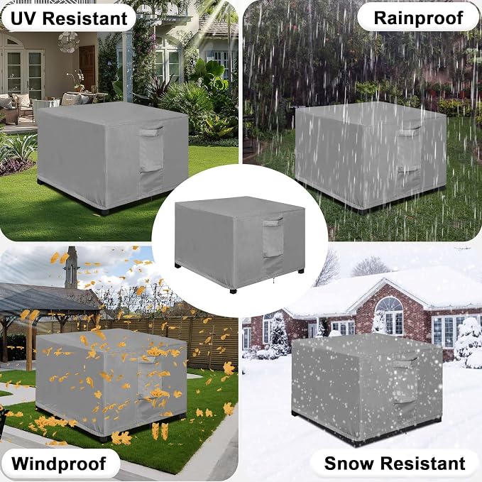 OutdoorLines Outdoor Waterproof Patio Ottoman Covers - Image 6