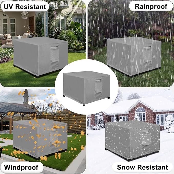 OutdoorLines Outdoor Waterproof Patio Ottoman Covers - Image 6