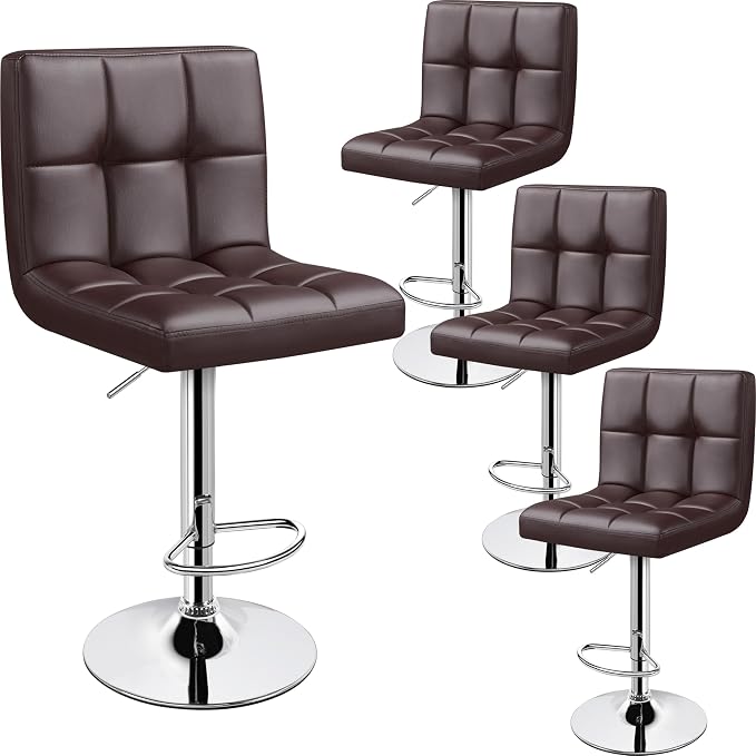 Yaheetech Bar Stools Set of 4 by Yaheetech