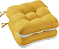 BETU Chair Cushions for Dining Chairs Set of 2, 3.5" Thick Kitchen Table Chair by BETU