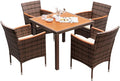 Devoko 5 PCS Furniture, Patio Conversation Set by DEVOKO