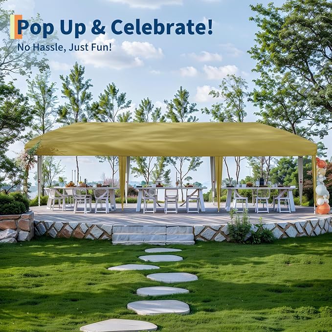 10x30 Pop Up Canopy with 8 SideWalls - Image 4