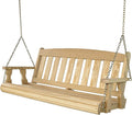 Amish Casual Heavy Duty Mission Treated Porch Swing, Unfinished, 8Ft Chains by AmishCasual