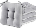 BETU Chair Cushions for Dining Chairs Set of 4, 3.5" Thick Kitchen Table Chair by BETU