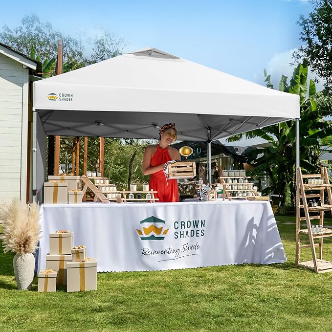 CROWN SHADES 12x12 Pop Up Canopy Tent Instant Commercial - Image 7