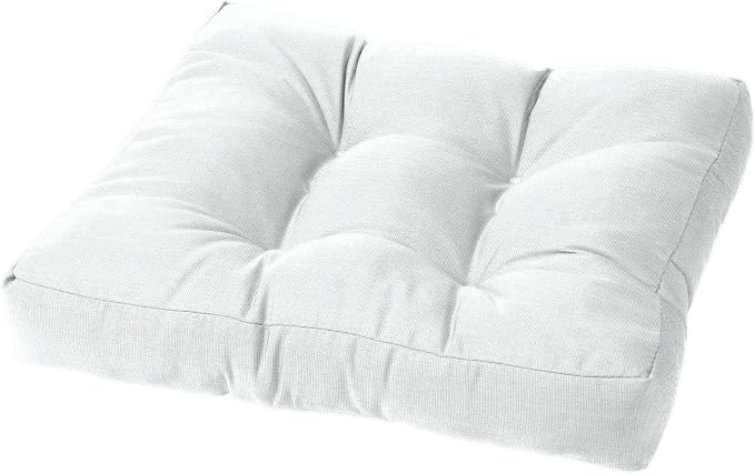 Cushion Source Tufted Ottoman Cushions, Sunbrella Perspective Canvas Skyline by CushionSource