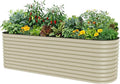 32" Extra Tall Raised Garden Bed Kits, 2.5 x 9.5 x 2.7ft Deep Root 10 in 1 by VegoGarden