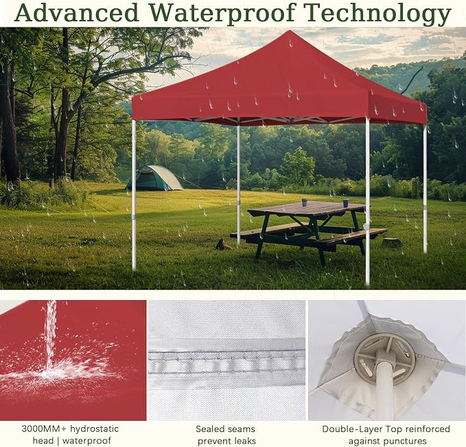 10x10 Canopy Replacement Top Cover - Image 3