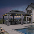 PURPLE LEAF 13' X 20' Hardtop Gazebo by PURPLELEAF
