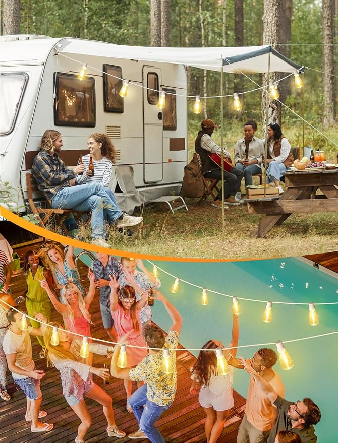50FT Outdoor String Lights, Patio Lights - Image 6