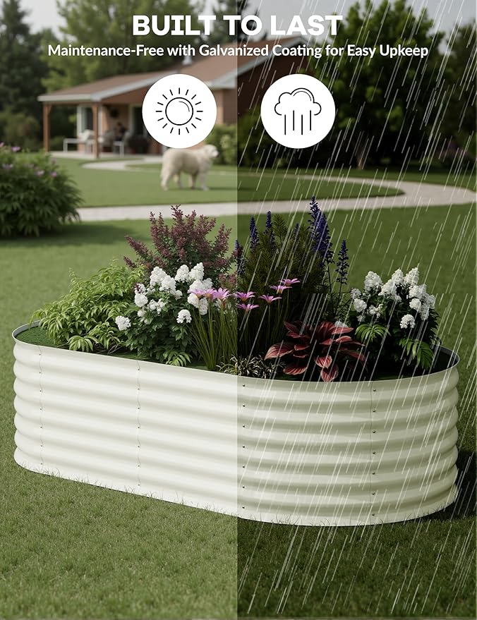 GarveeLife 2 Pcs Raised Garden Beds Outdoor 6x3x2 ft - Image 6