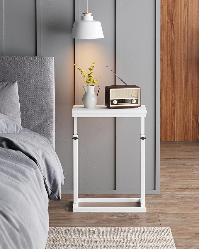 TUTOTAK End Table, Side Table, Tall Couch Table, Sofa Table, Living Room - Image 6