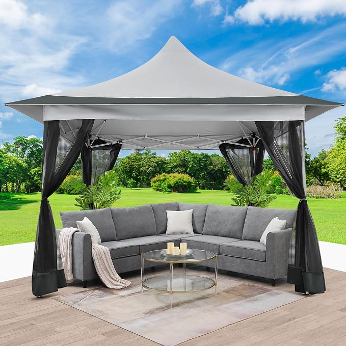 COBIZI 12x12 Pop up Canopy Gazebo on Clearance, Outdoor Canopy Tent - Image 4