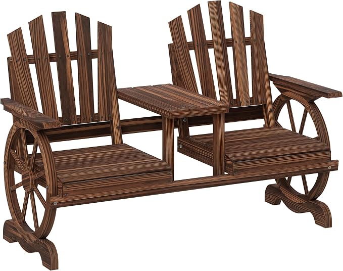 Outsunny Wooden Garden Bench by Outsunny