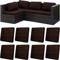 8Pcs Patio Cushion Covers, Outdoor Cushions Covers, Stretch Cushion Covers by Unknown