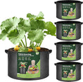 T4U 25 Gallon Grow Bags, Upgrade Grow Bags by T4U