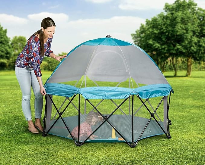 Regalo My Play Deluxe Extra Large Portable Play Yard Indoor and Outdoor by Regalo