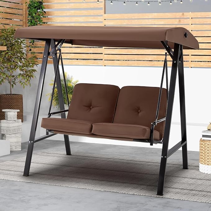 AECOJOY Outdoor Patio Swing Chair by AECOJOY