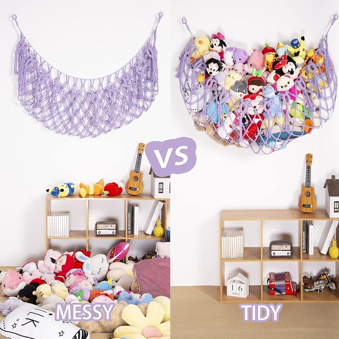 Stuffed Animal Net or Hammock Wall Hanging Net - Image 3