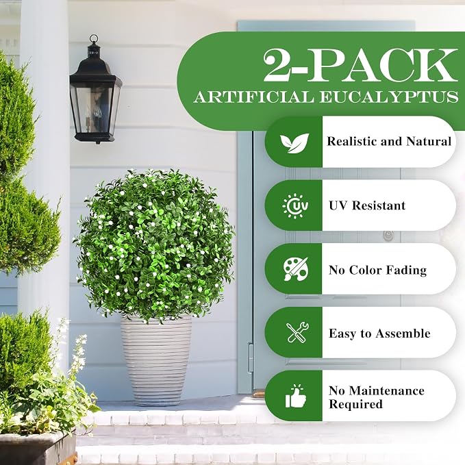 Artificial Topiary Bushes for Outdoors - Image 8