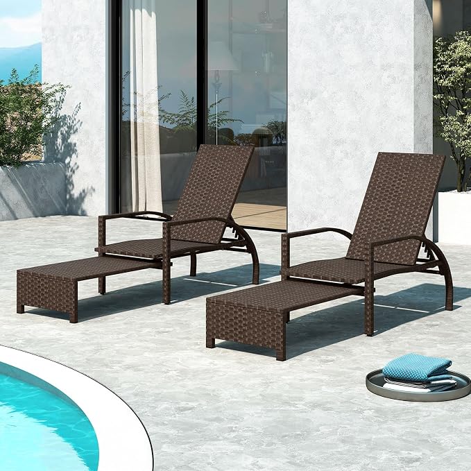 Tangkula Lounge Chair Outdoor - Image 9
