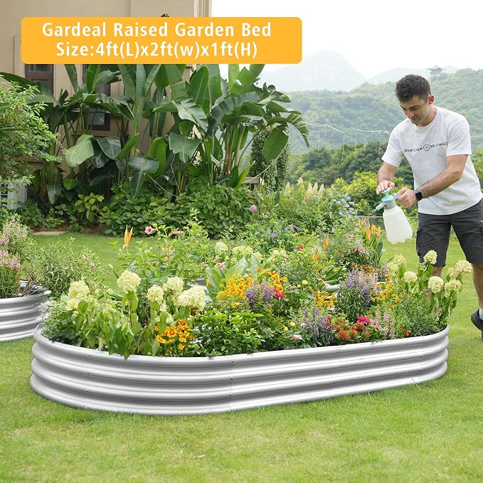 Garden Galvanized Raised Garden Bed Kit - Image 8