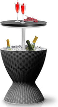 SereneLife Outdoor Cool Bar Table, 7.5 Gallon Beer and Wine Cooler, Patio by SereneLife