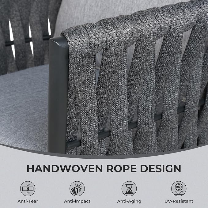 Grand patio 5-Piece Patio Swivel Bar Stools - Image 4