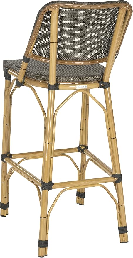 Safavieh Home Collection Deltana Brown Indoor/ Outdoor 29.5-inch Bar Stool - Image 5