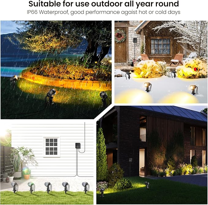 LED Landscape Lighting Kit Landscaping Lights - Image 6