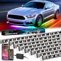 Nilight 8Pcs Aluminum Underglow Neon Accent Strip Lights 396 LEDs Dream Color by Nilight