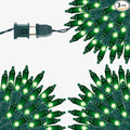 3 Sets Christmas Lights, 120V UL Certified Connectable St Patricks Day Light by LJLNION