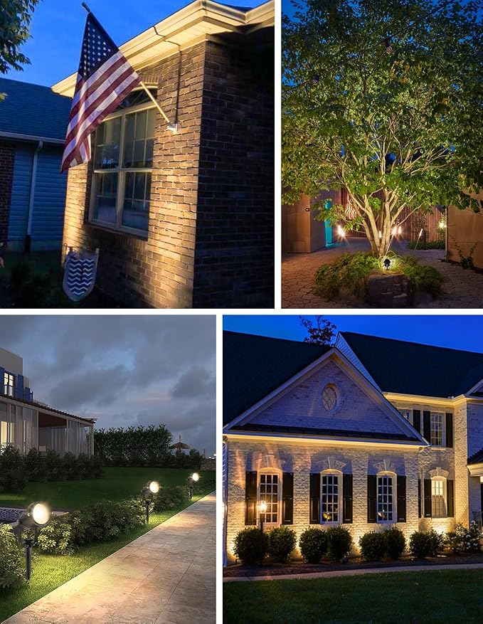 Dusk to Dawn Outdoor LED Spotlight, Outdoor Landscape Lighting - Image 6