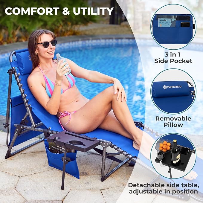 FUNDANGO 4 in 1 Tanning Chair - Image 5