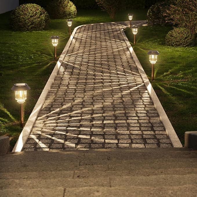 XMCOSY+ Solar Pathway Lights Outdoor - Image 7