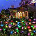 Kohlrabi Solar Garden Lights Outdoor, 6 Pack 60 LED Solar Firefly Lights by KohlrabiDecor