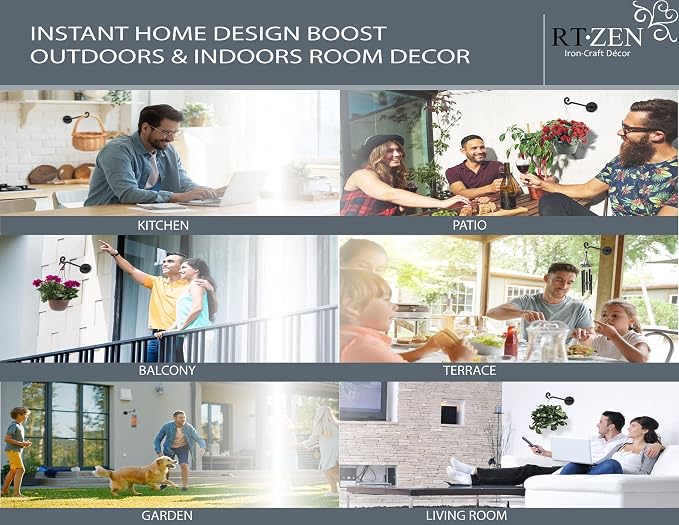 RTZEN Plant Hangers Indoor or Outdoor - Image 6