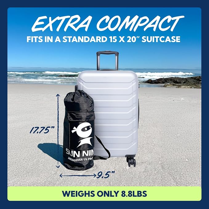 Sun Ninja Beach Tent Sun Shelter UPF50+ - Image 8
