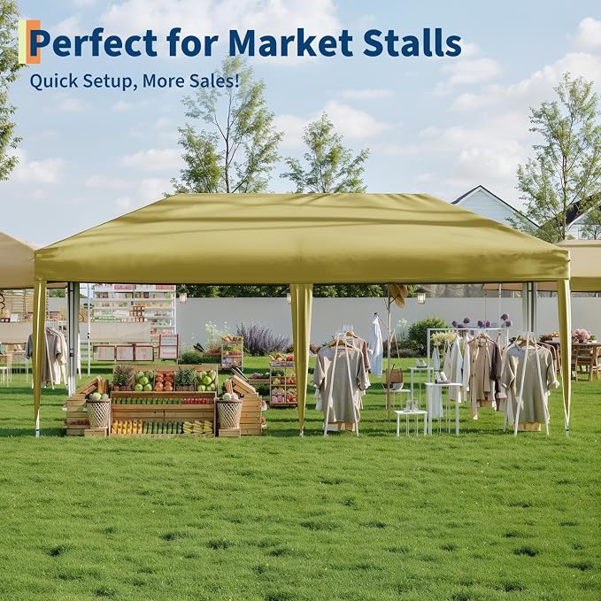 10x20 Pop Up Canopy Tent Outdoor Canopy - Image 3