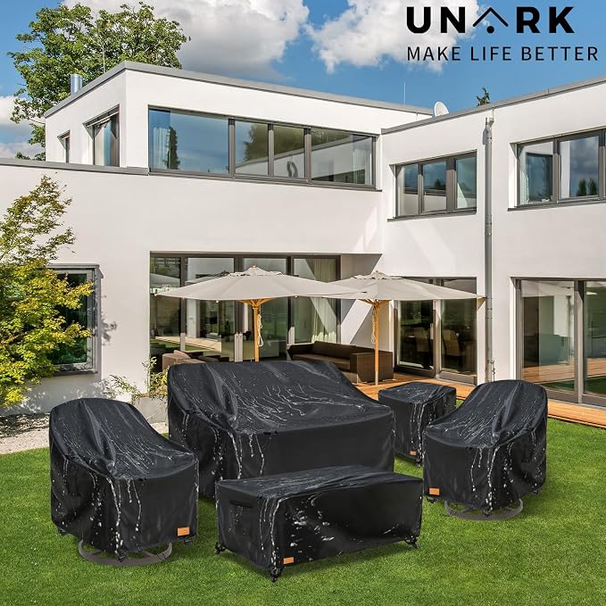 Outdoor Swivel Chair Covers Waterproof 2 Pack, Outdoor Chair Covers Patio - Image 8