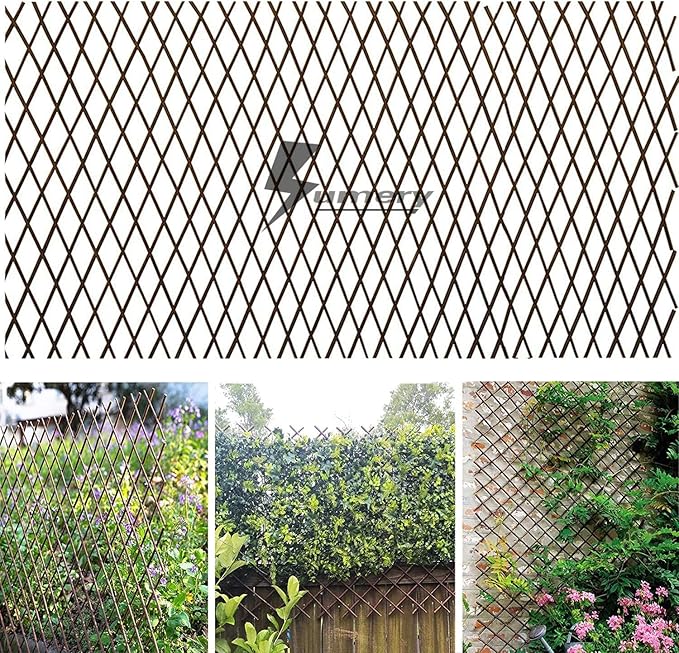 Nature Willow Trellis Expandable Plant Support Plant Climbing Lattices Trellis by Unknown