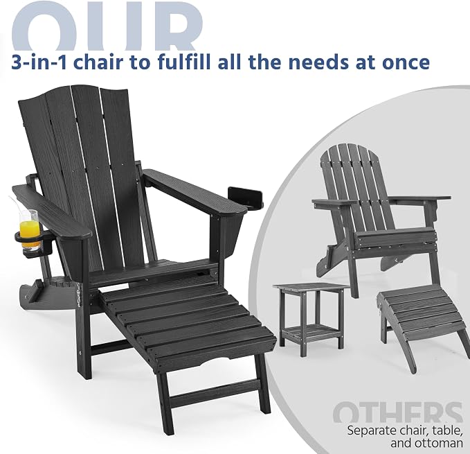 Yaheetech Adirondack Chair - Image 8